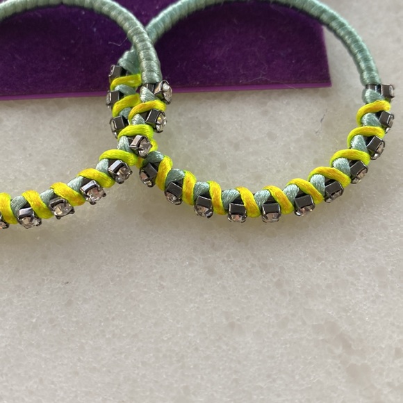 Princess by Vera Wang hoop earrings NWT - Picture 2 of 4